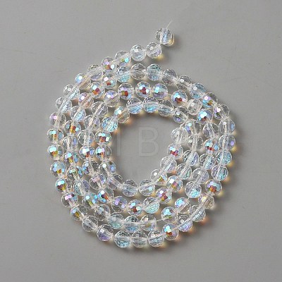 Glass Beads Strands G-TAC0012-01A-1