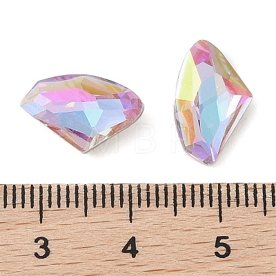 Glass Rhinestone Cabochons RGLA-L029-11B-VLLA-1