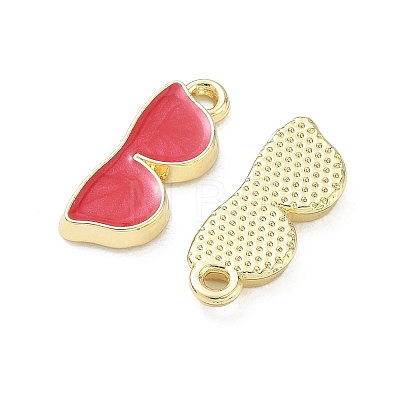 Alloy Enamel Pendants FIND-D044-02G-1