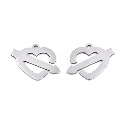 Non-Tarnish Valentine's Day 201 Stainless Steel Pendants STAS-S081-003-1