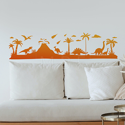 4Pcs 4 Styles PET Hollow Out Drawing Painting Stencils DIY-MA0004-05-1
