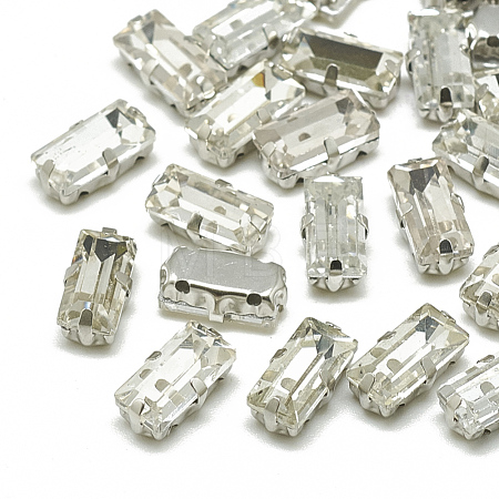 Sew on Rhinestone RGLA-T092-5x15mm-01P-1
