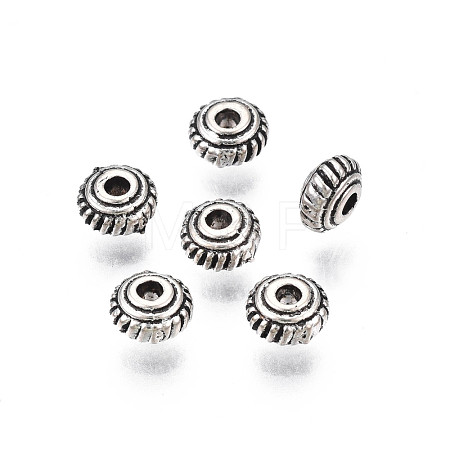 Tibetan Style Alloy Spacer Beads K0NJX041-01-1