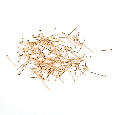 Brass Ball Head Pins KK-WH0043-03A-01-1