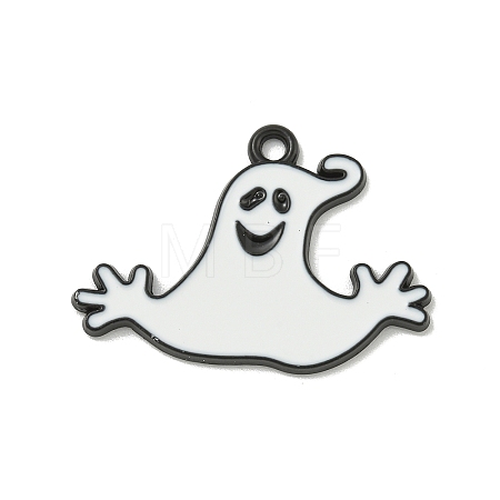 Halloween Theme Alloy Enamel Pendants ENAM-I060-11E-1