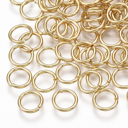 Brass Open Jump Rings X-KK-S348-246-1