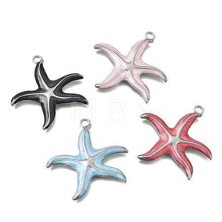 304 Stainless Steel Pendants STAS-N108-101P-1