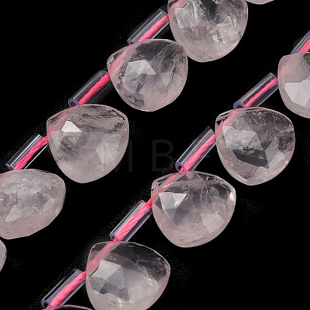 Natural Rose Quartz Beads Strands G-C292-A04-01-1