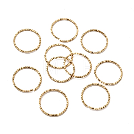 304 Stainless Steel Open Jump Rings STAS-F191-11G-D-1