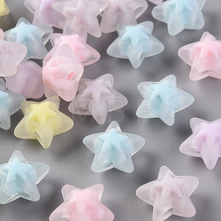 Transparent Acrylic Beads X-TACR-S152-11C-1