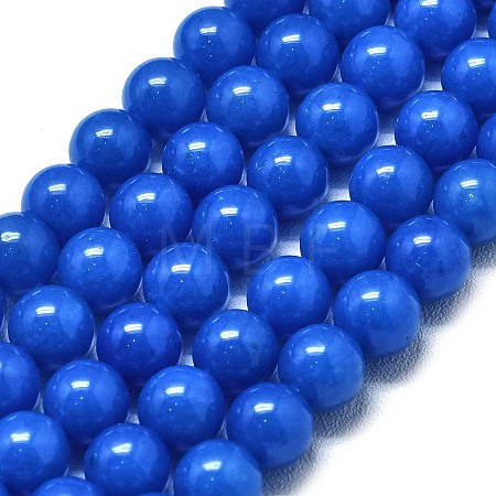 Natural Malaysia Jade Beads Strands G-L645-A01-6mm-13-1