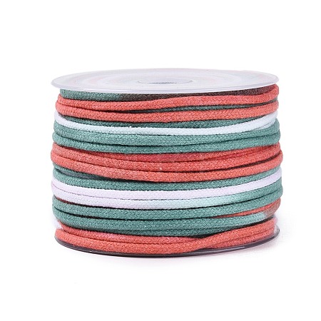 50M Segment Dyed Macrame Cotton Cord OCOR-Q060-01A-09-1