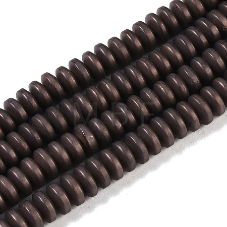 Electroplated Synthetic Non-magnetic Hematite Beads Strands G-E618-08B-1