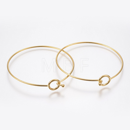 Ion Plating(IP) 304 Stainless Steel Expandable Bangle Making STAS-F148-01G-1