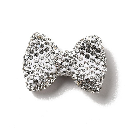 Polymer Clay Rhinestone Beads RGLA-D050-03I-1
