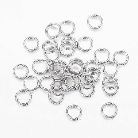 Tarnish Resistant 304 Stainless Steel Split Rings LS-STAS-H413-04P-B-1