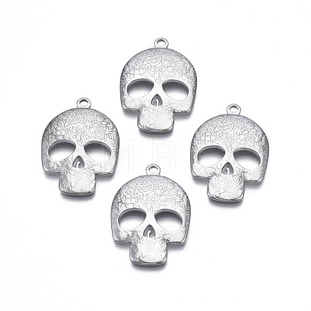 Non-Tarnish 201 Stainless Steel Pendants STAS-S119-164P-1