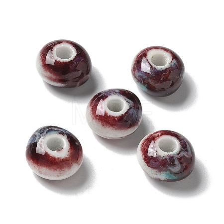 Handmade Porcelain Beads PORC-L080-B15-1