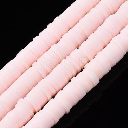Handmade Polymer Clay Beads X-CLAY-R067-6.0mm-27-1