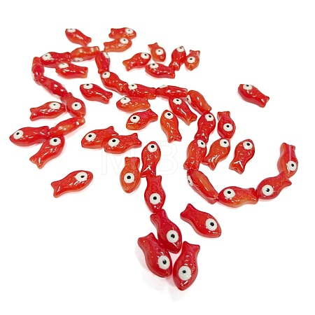 Handmade Transparent Glass Beads GLAA-N0028-03F-1