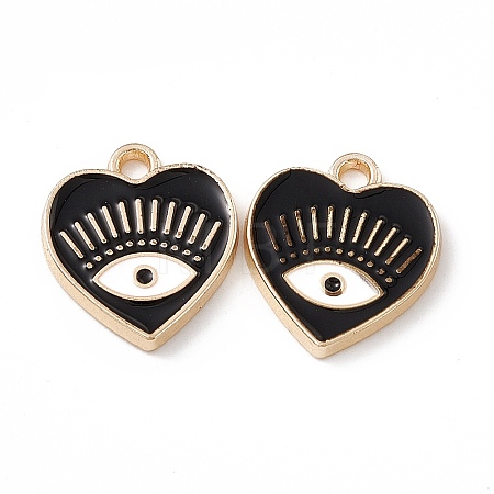 Alloy Enamel Pendants X-ENAM-K066-08C-1