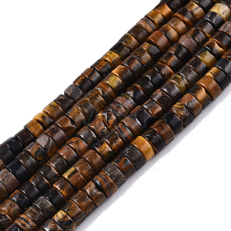 Natural Tiger Eye Beads Strands G-N326-146-B02-1