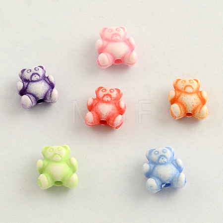 Craft Style Acrylic Beads MACR-Q153-M021-1