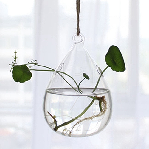 Hanging Glass Plants Planters PW-WG28732-03-1