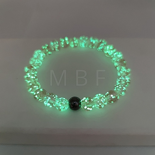 Luminous Glass Stretch Bracelets PW-WGA9C81-06-1