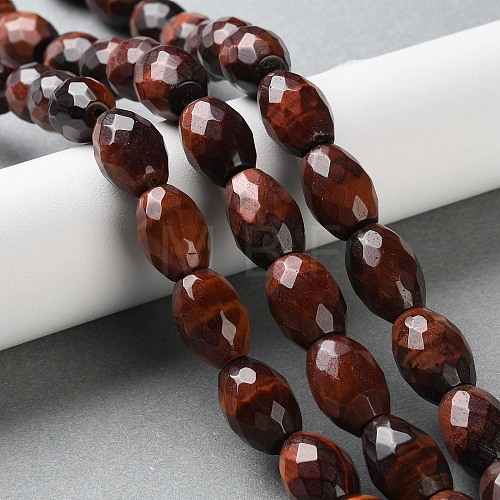 Dyed Natural Tiger Eye Beads Strands G-C135-J02-01-1