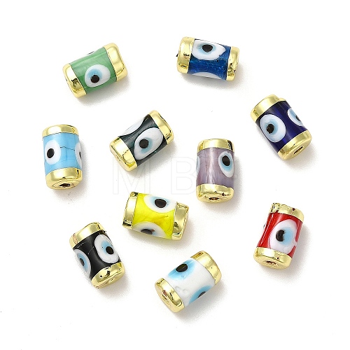 Handmade Evil Eye Lampwork Beads LAMP-M012-01-1