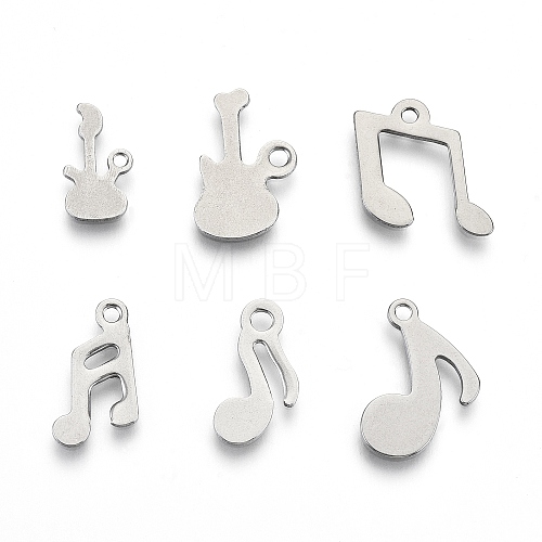 201 Stainless Steel Charms STAS-R118-10-1