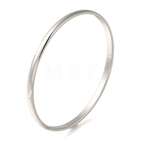 304 Stainless Steel Plain Bangles BJEW-L664-024E-P-01-1