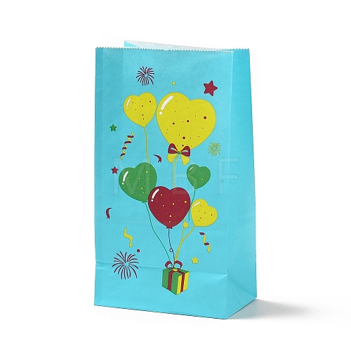 Rectangle Paper Candy Gift Bags ABAG-C002-01F-1
