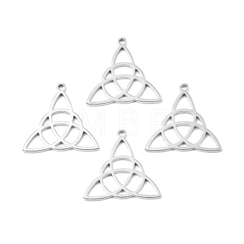 Non-Tarnish 201 Stainless Steel Pendants STAS-T063-166P-1