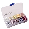 10 Colors 6mm Tiny Satin Luster Glass Pearl Round Beads Assortment Mix Lot for Jewelry Making Multicolor HY-PH0004-6mm-01-B-2