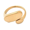 304 Stainless Steel Cuff Open Rings SA-CBA90C5-03B-G-4