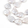Natural Nucleate Keshi Pearl Beads Strands PEAR-S018-03H-6