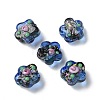 Handmade Foil Lampwork Beads Strands FOIL-Z001-02E-2