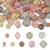 100G Plating Acrylic Beads OACR-FS0002-02-1