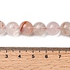 Natural Hematoid Quartz Round Beads Strands G-N0078-10mm-06-01-4