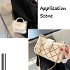 Fashewelry 5Pcs 5 Style Alloy & Aluminium & Plastic Imitation Pearl Bag Strap Set FIND-FW0001-24-6