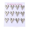 Non-Tarnish 304 Stainless Steel Stud Earring EJEW-C099-04P-1