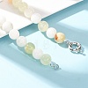12MM Dyed Natural Green Jade Round Beaded Necklaces GG-CBAA808-04P-E-2