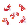5Pcs Handmade Lampwork Pendants LAMP-TA0002-75B-3