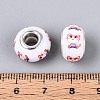 Opaque Resin European Beads RPDL-T004-01L-3