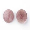 Natural Strawberry Quartz Gemstone Cabochons G-T020-13x18mm-28-2