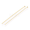 Brass Flat Head Pins KK-G331-11-0.7x55-4