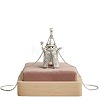 Vintage Alloy Witch Cat Shape Pendant Necklaces for Women WG460F3-01-2