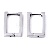 304 Stainless Steel Huggie Hoop Earrings STAS-R115-21P-1